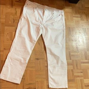 Levi’s Athletic jeans white